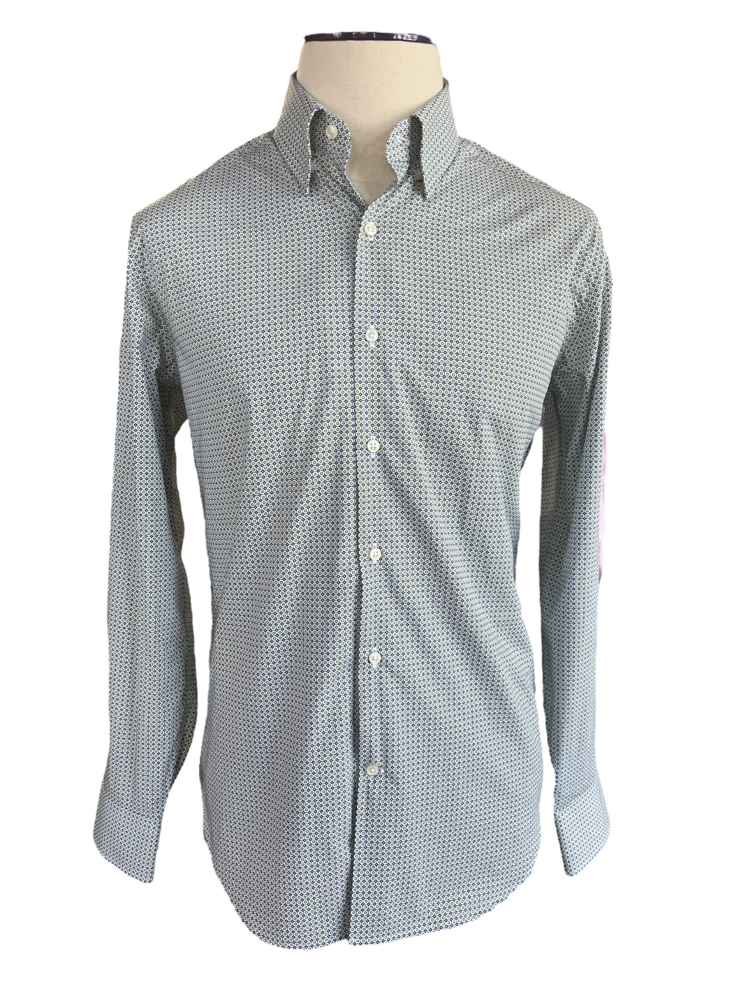 Sy Devore Pattern Sport Shirt