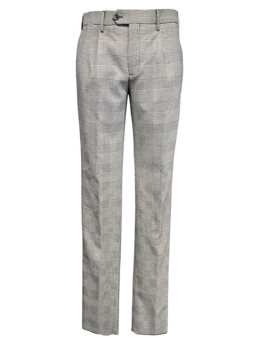 Glen Plaid Skinny Trouser