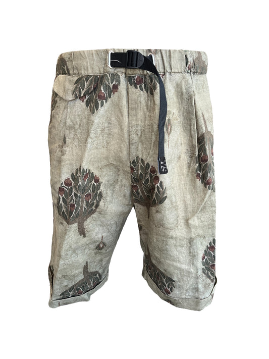 Pomegranate Tree Print Short