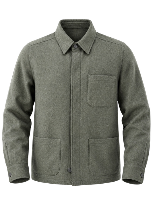 Chester Jacket 3 Patch Pocket Wool Blend