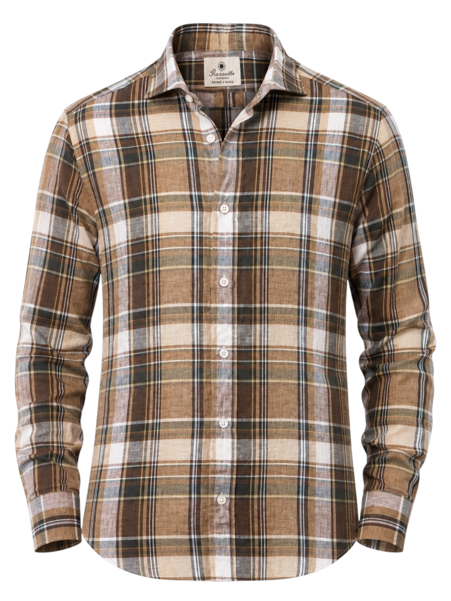 Plaid Linen Shirt